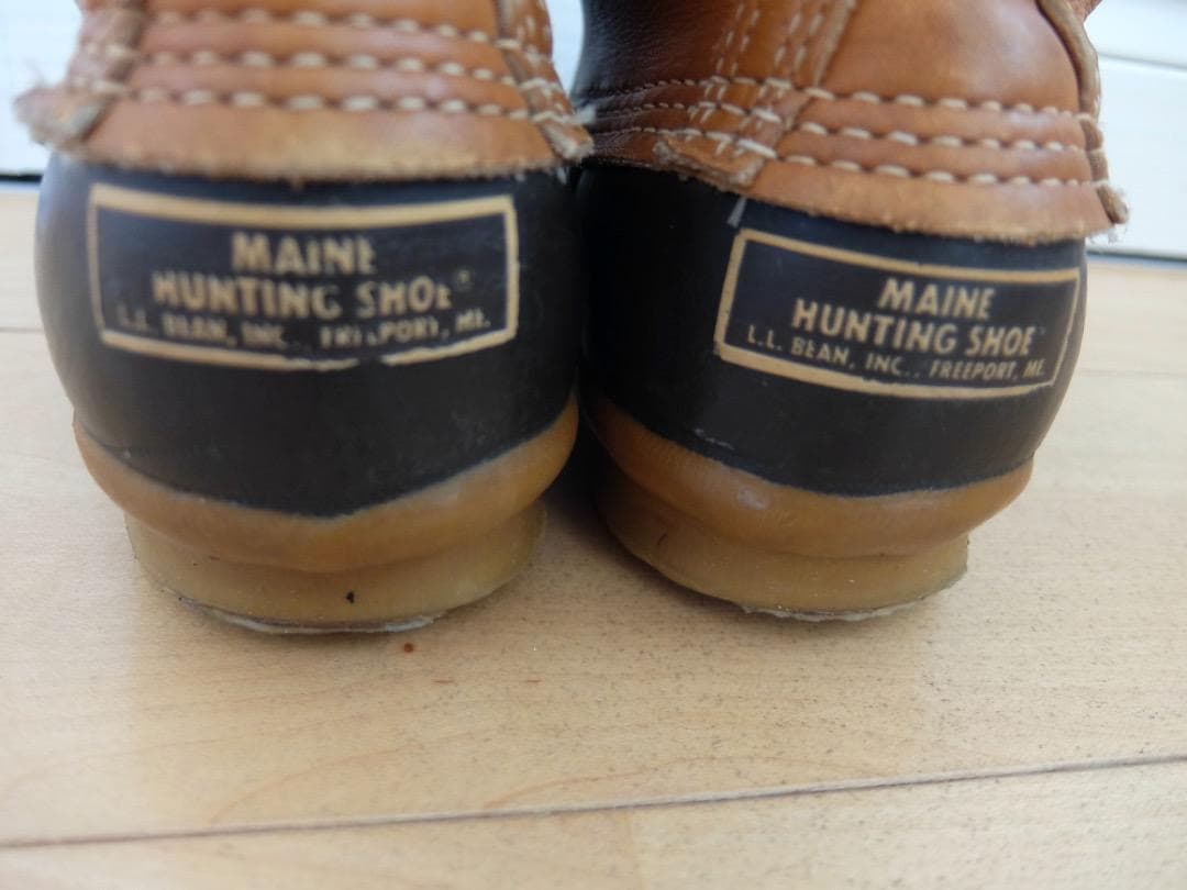 【美USED】80’s後期ヴィンテージ LLビーン ビーンブーツ 雪大雨にも最適