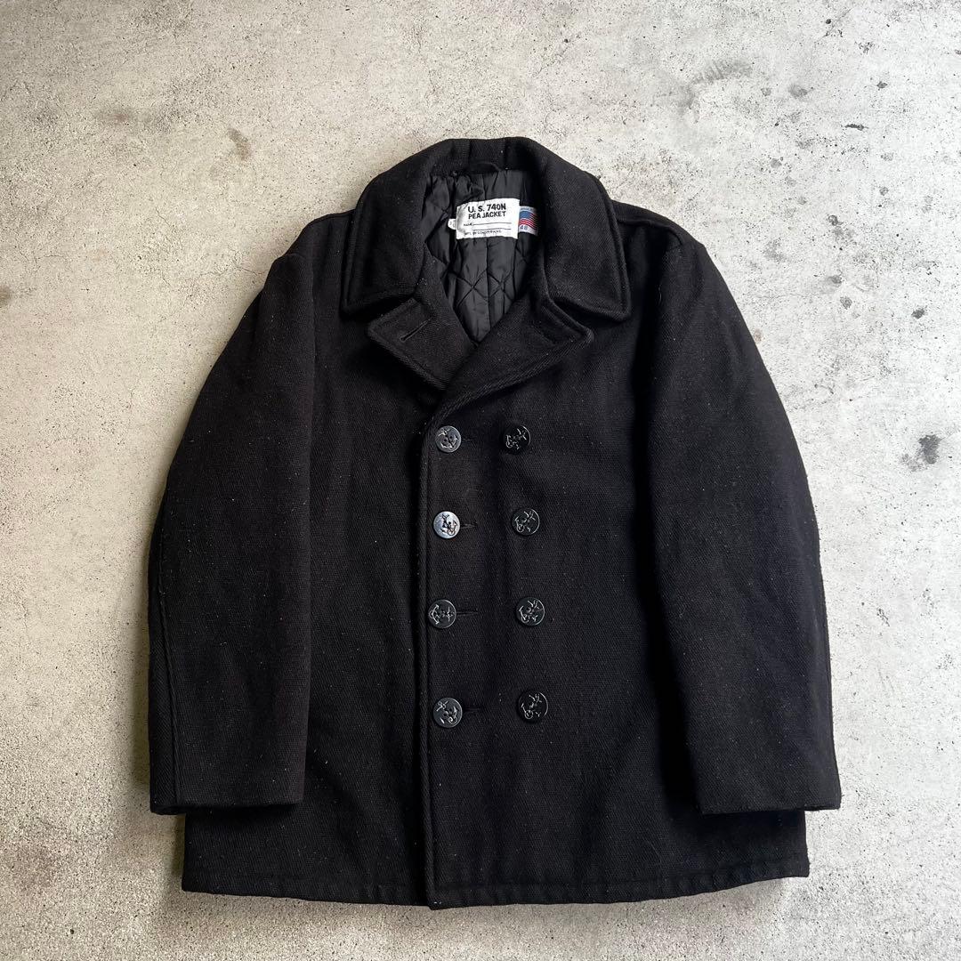 Schott U.S.740N Pコート ピーコート キルティング USA製