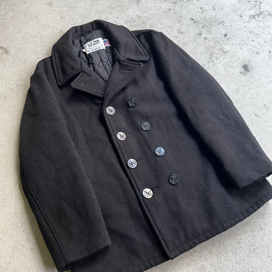 Schott U.S.740N Pコート ピーコート キルティング USA製