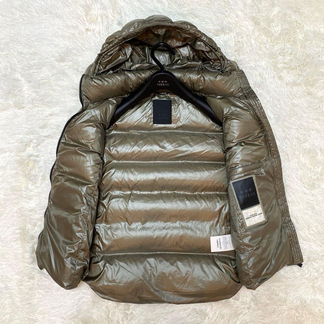 ✨美品✨TATRAS タトラス ダウンベスト シャンパンゴールド 02
