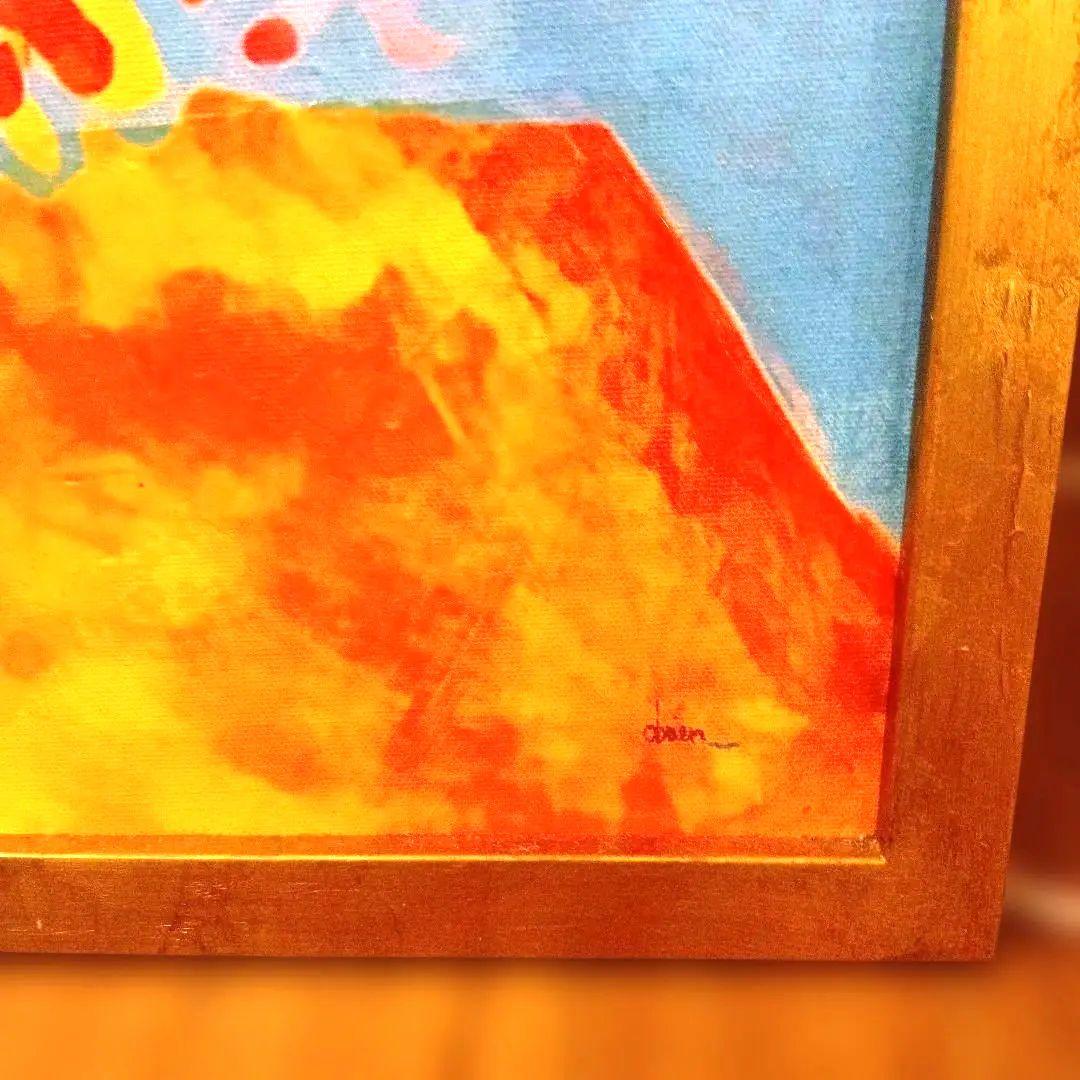 Francfranc 油彩画 花瓶の花