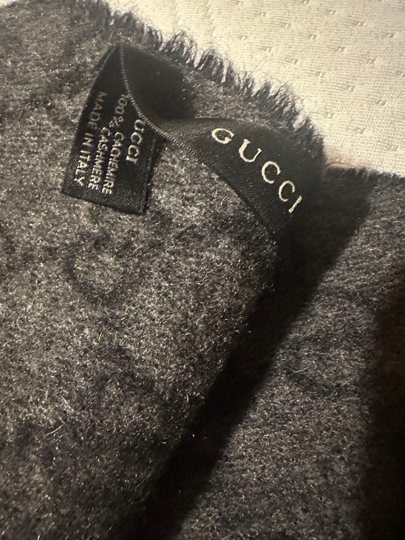 GUCCI マフラー カシミヤ 試着のみ