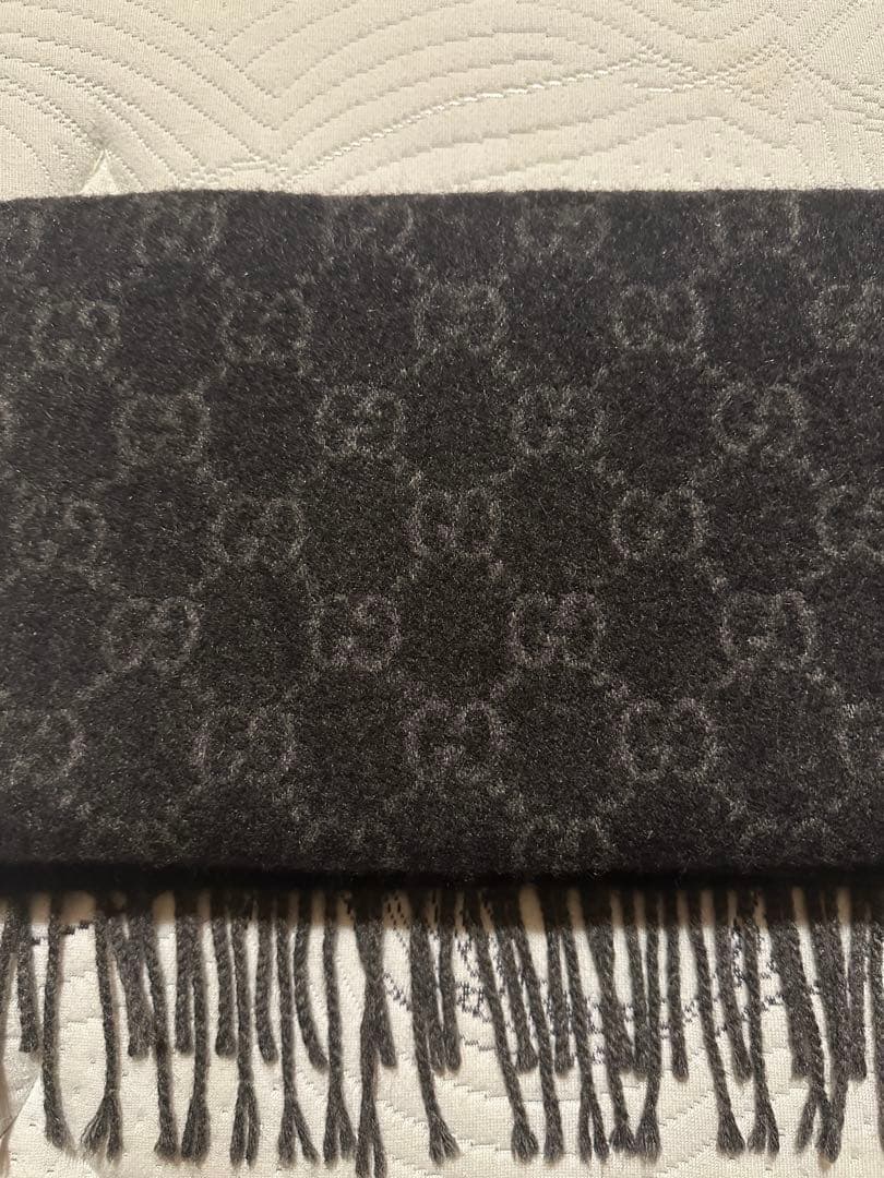 GUCCI マフラー カシミヤ 試着のみ