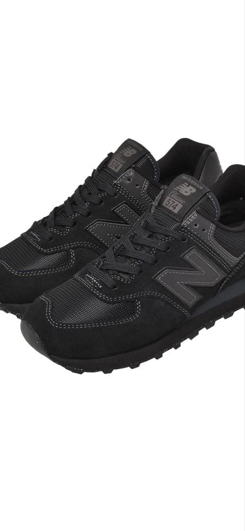 本日限定！ニューバランス ML574 NEW BALANCE トリプルブラック