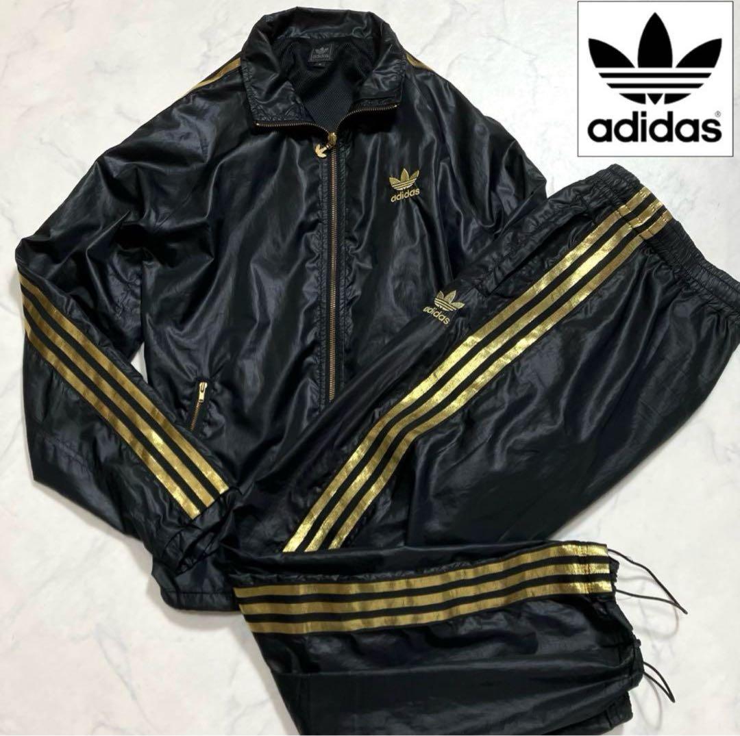 adidas Japan ナイロンジャージ セットアップ Ｓサイズ