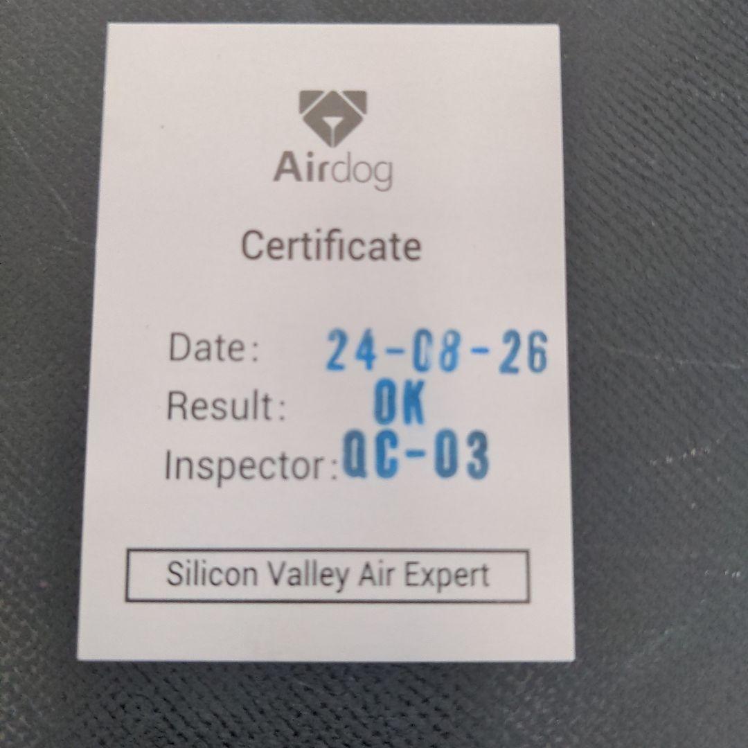 Air dog mini portable CZ-20T ホワイト　新品未使用