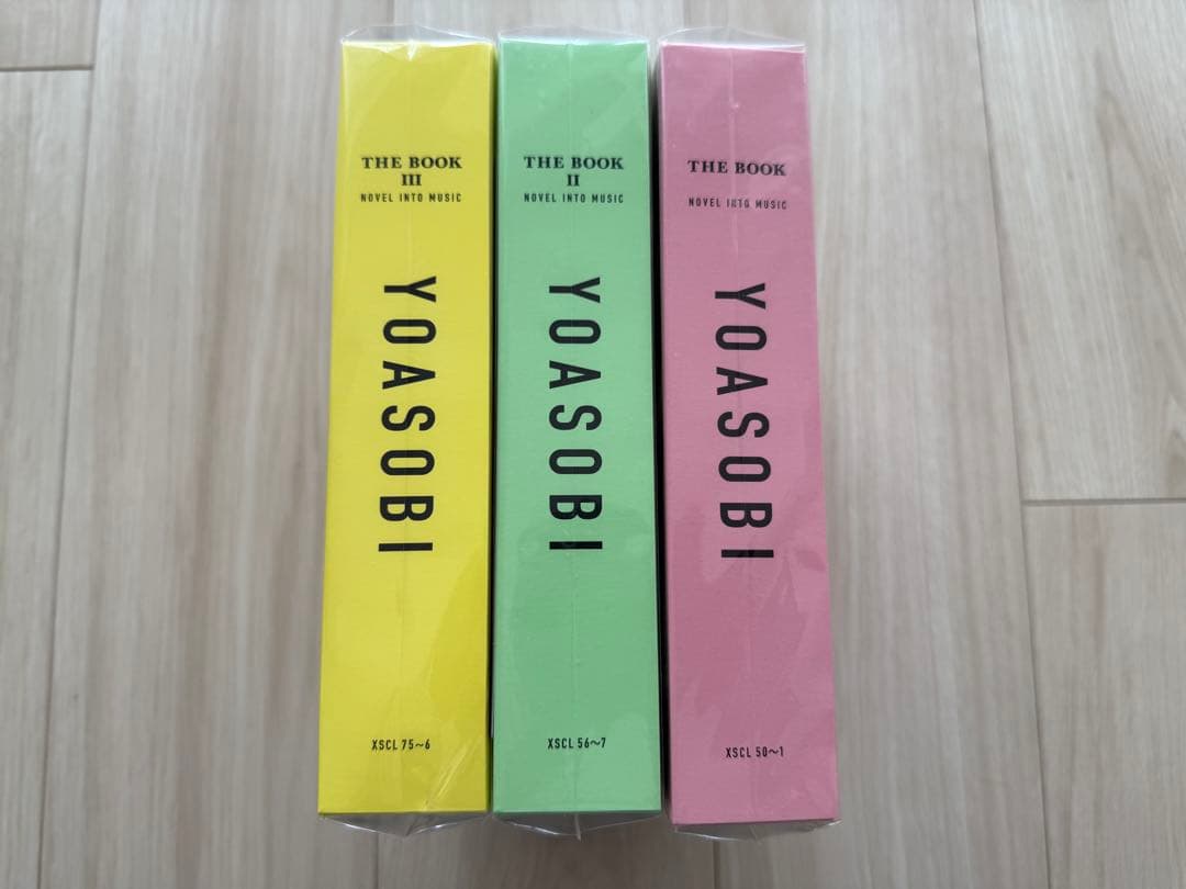 YOASOBI THE BOOK Ⅰ・II ・Ⅲ セット