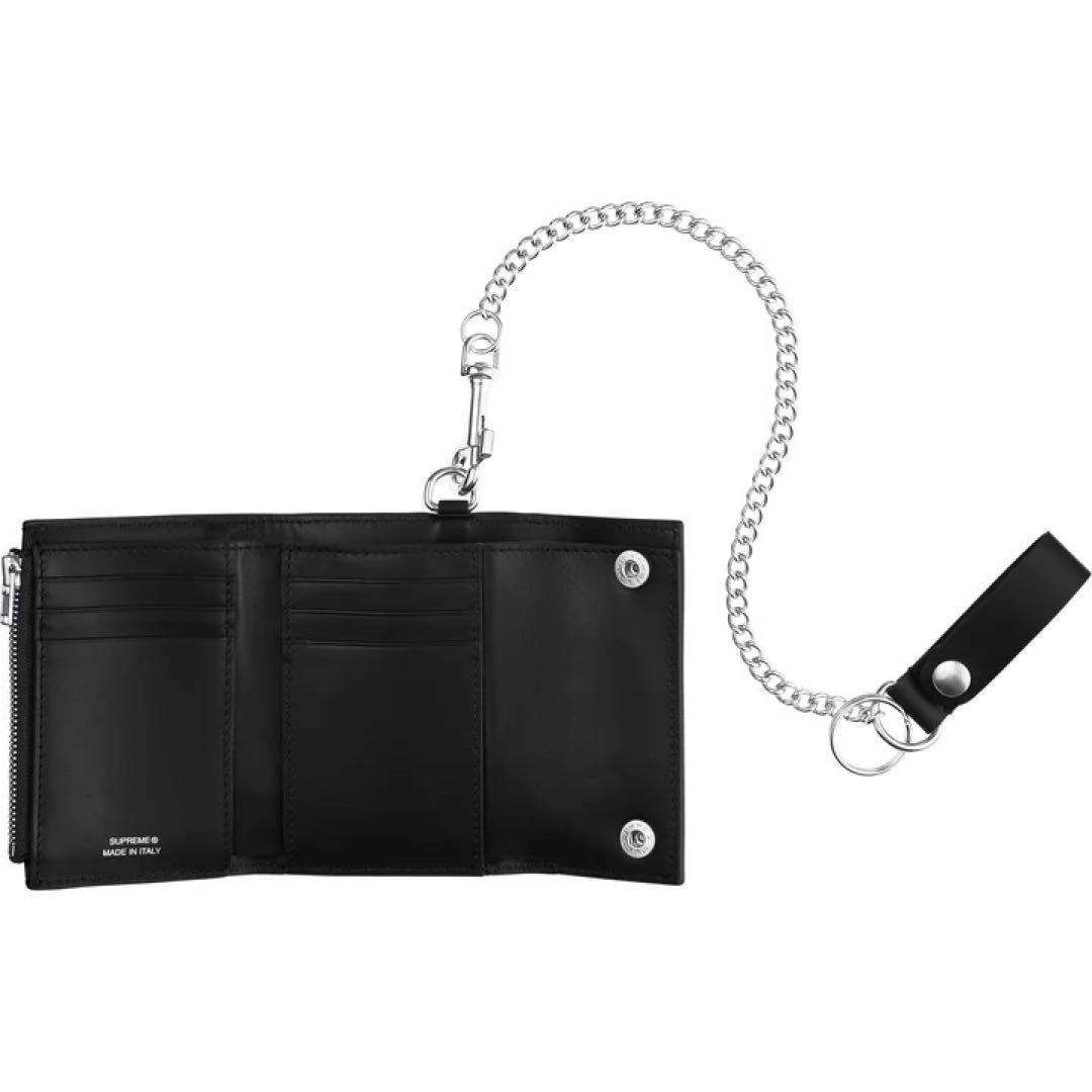小物 supreme Leather Chain Wallet