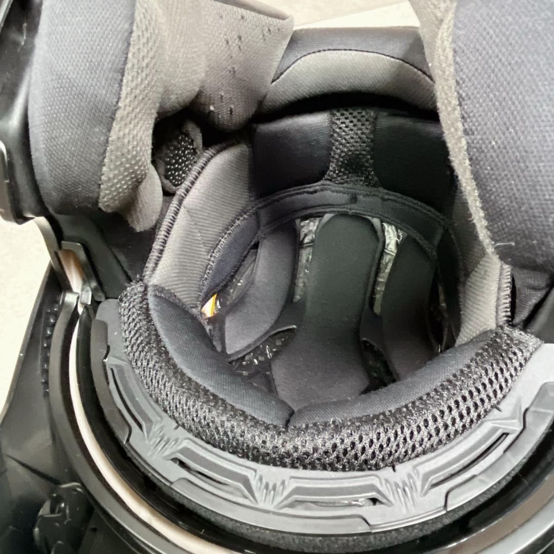 KABUTO カブト RYUKI Mサイズ 57〜58㎝ SB6X付 ホワイト