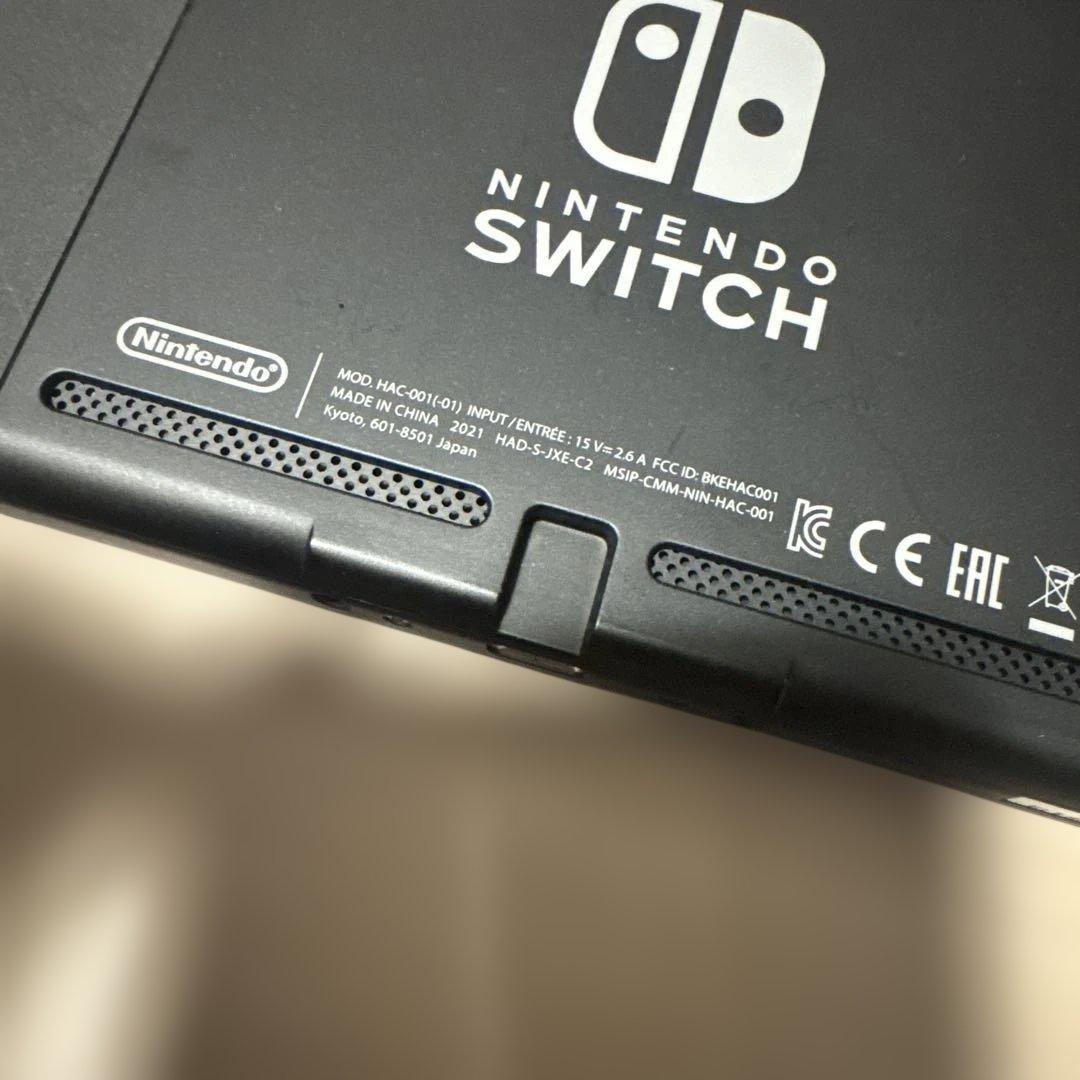 動作確認済み　Nintendo Switch 本体　付属品完備　グレー