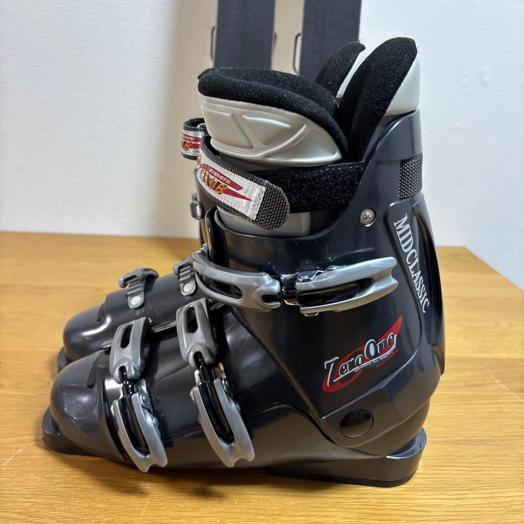 メンズ　ショートスキーセット　SALOMON 26-26.5cm ブーツ付