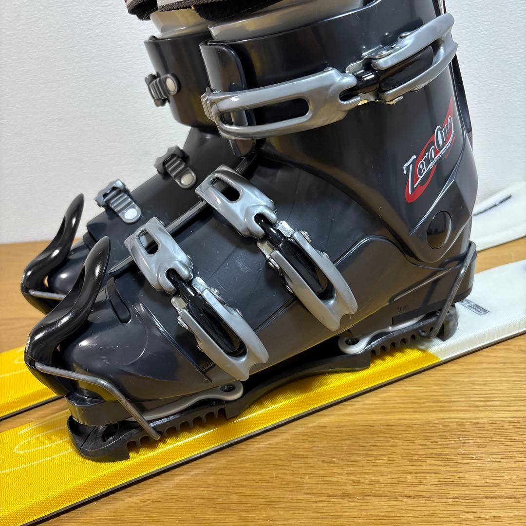 メンズ　ショートスキーセット　SALOMON 26-26.5cm ブーツ付