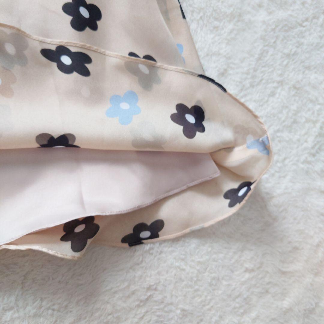 新品タグ付き M’S GRACY 花柄 リボン チュニック 大きいサイズ 42