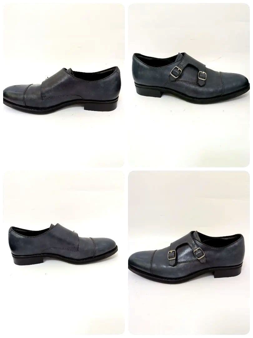 未使用品級　ASICS Runwalk ダブルモンクシューズ 25EEE