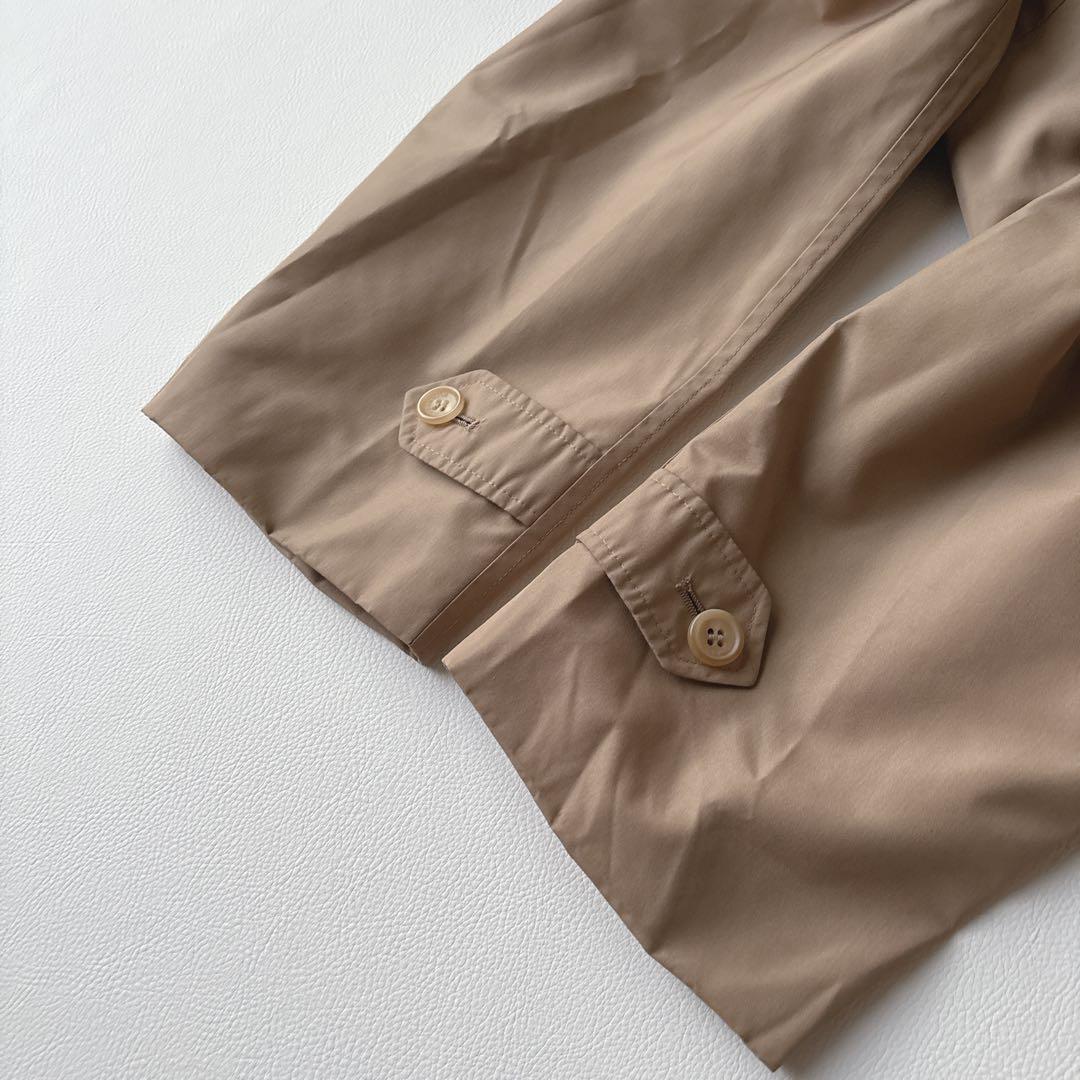 希少サイズ4L相当✨バーバリーロンドン　シルク混ステンカラーコート　Aライン