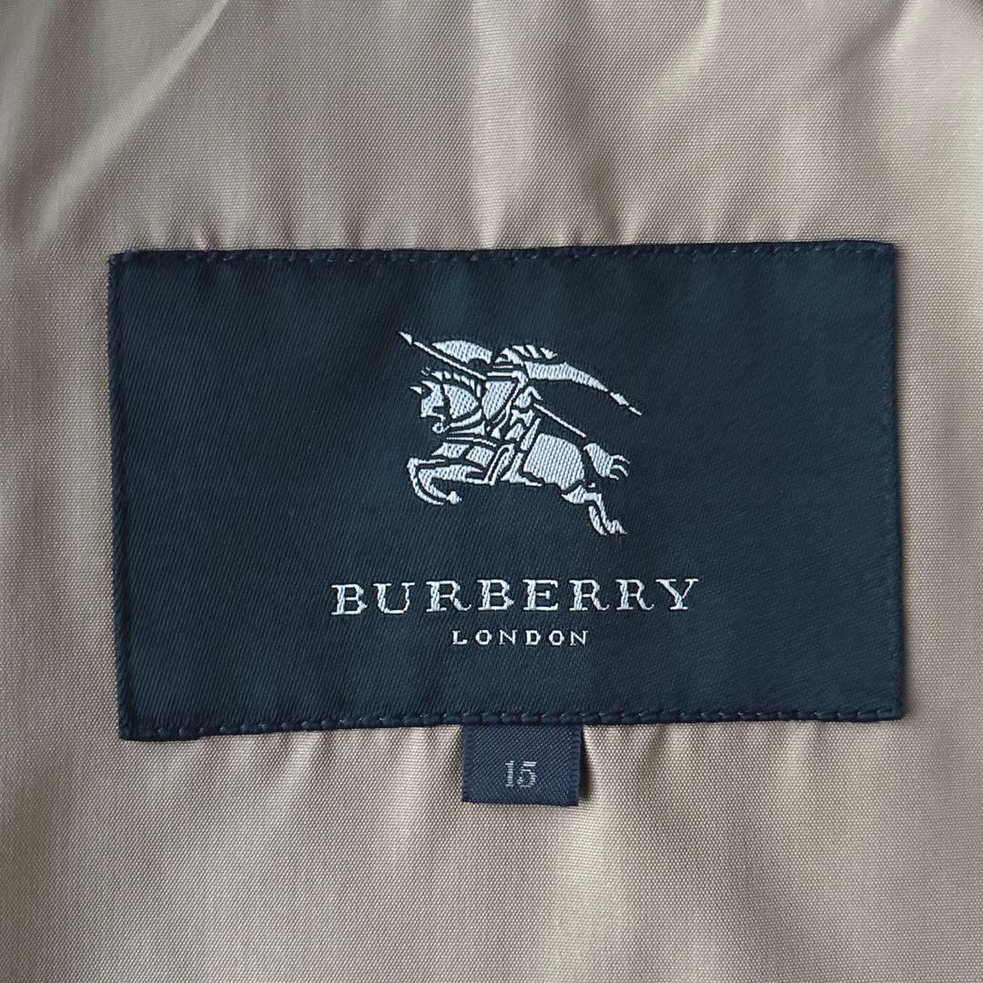 希少サイズ4L相当✨バーバリーロンドン　シルク混ステンカラーコート　Aライン