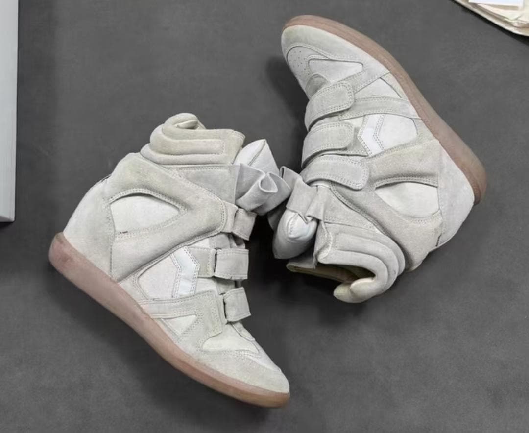 ISABEL MARANT ハイカットスニーカー ホワイト 36サイズ