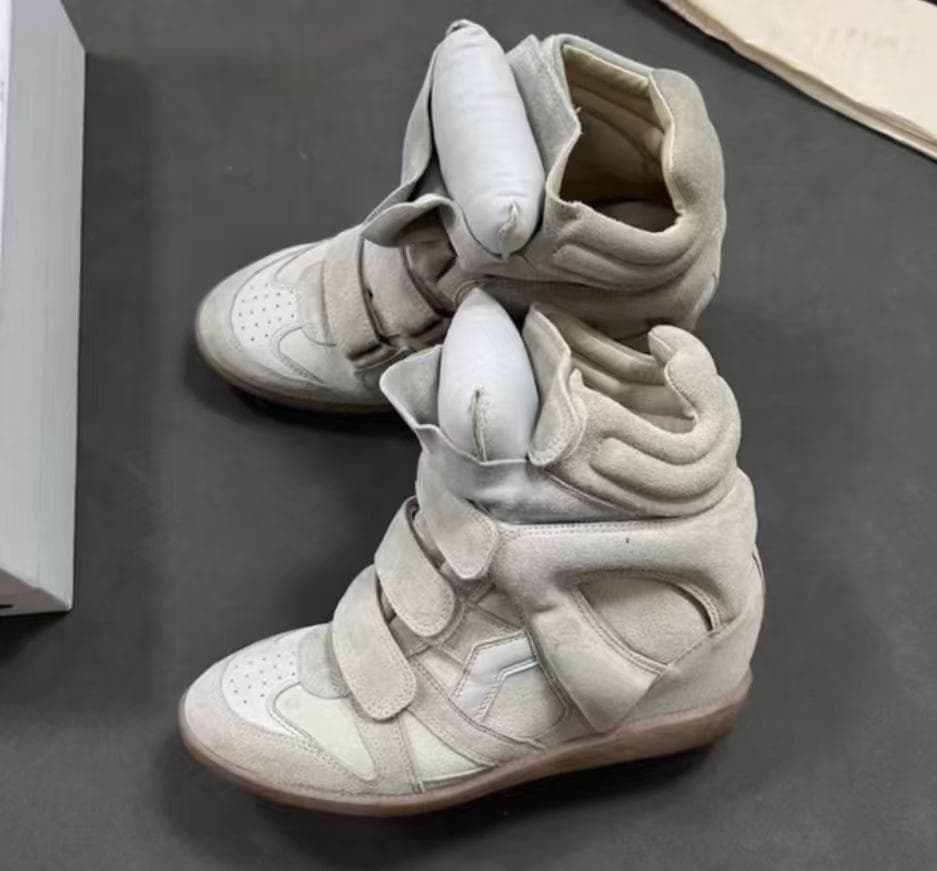 ISABEL MARANT ハイカットスニーカー ホワイト 36サイズ