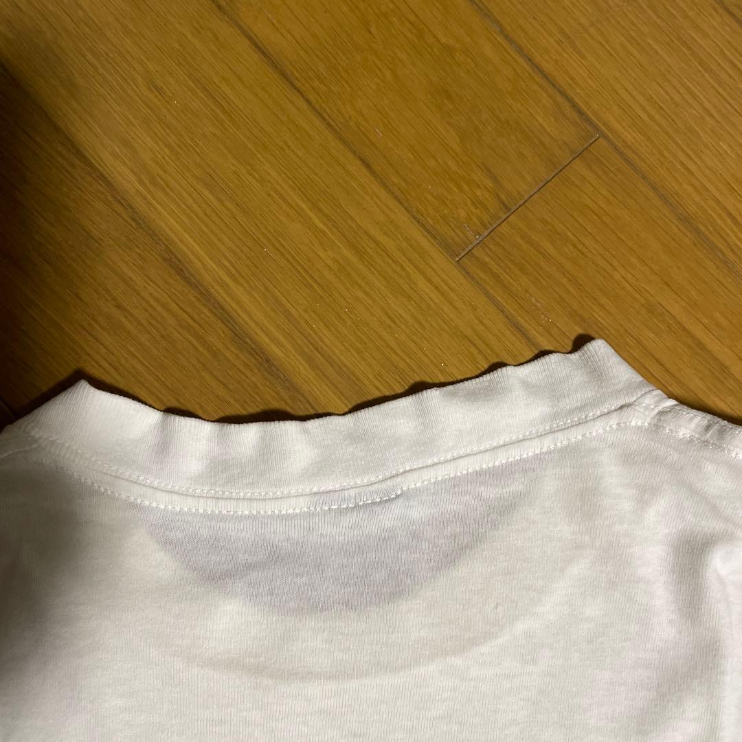 Old Stussy 80年台後期 黒タグ ベスパ 白色 Tシャツ Lサイズ