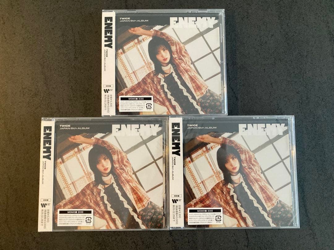 【CHERIN】TWICE ENEMY MOMO盤(モモ盤) 3枚セット