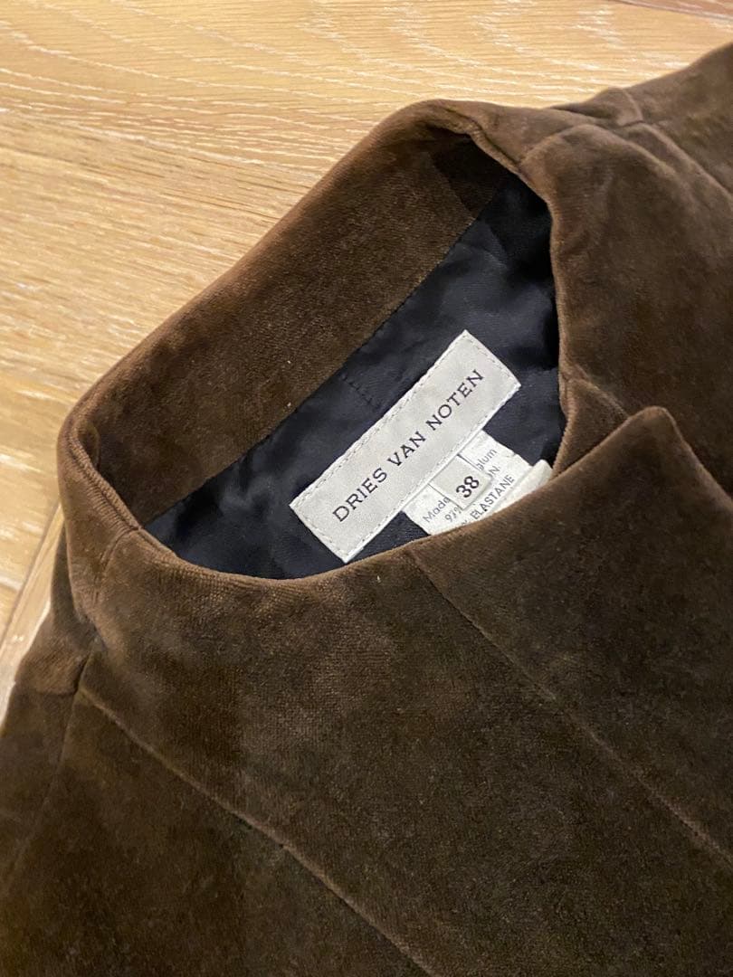 90’s DRIES VAN NOTEN ベルベットジャケット size38