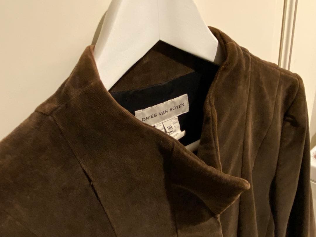 90’s DRIES VAN NOTEN ベルベットジャケット size38
