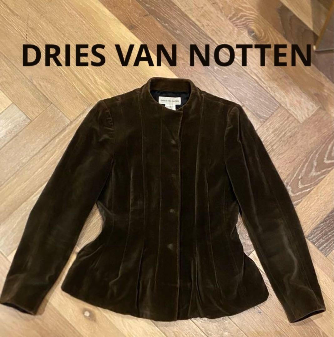 90’s DRIES VAN NOTEN ベルベットジャケット size38