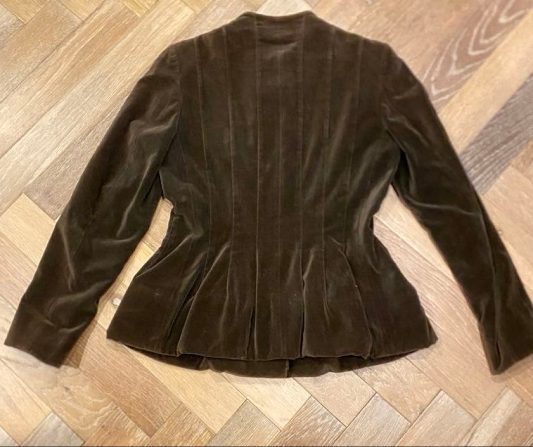 90’s DRIES VAN NOTEN ベルベットジャケット size38
