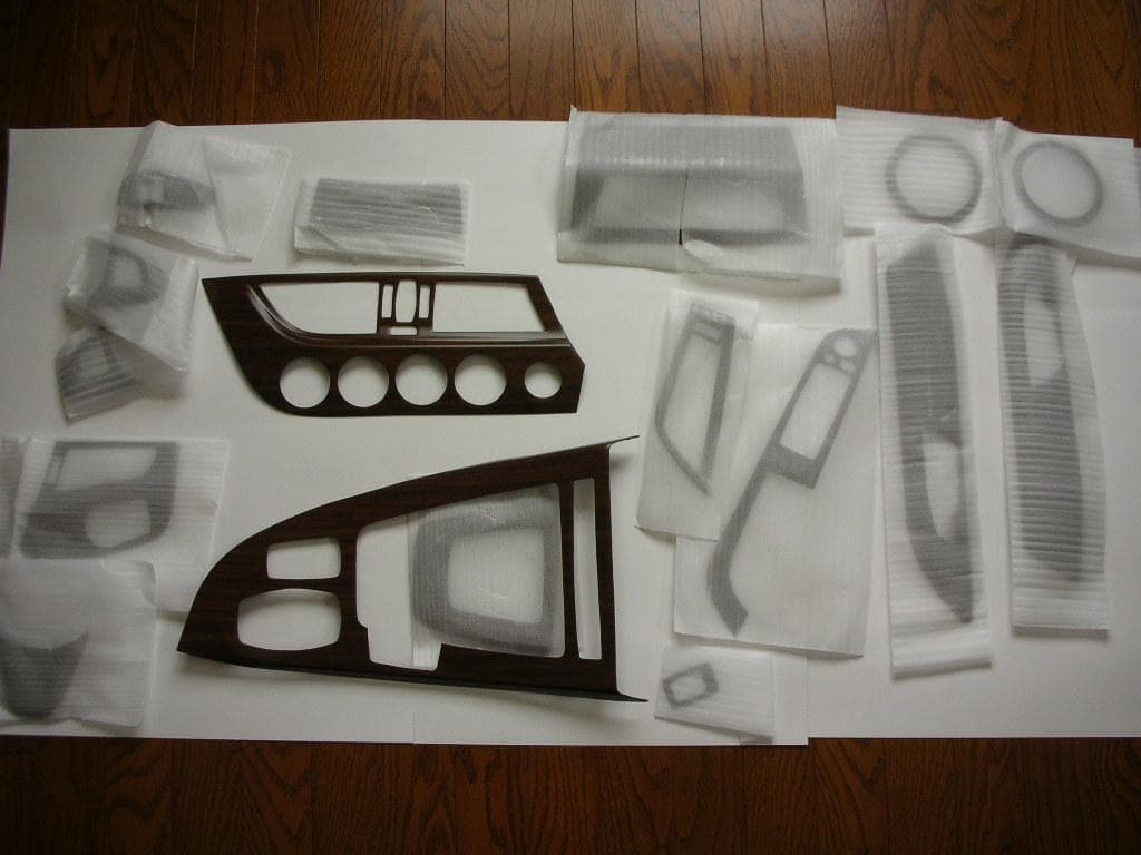  Z4 E89 木目調インテリアトリム 希少な右ハンドル用 17点