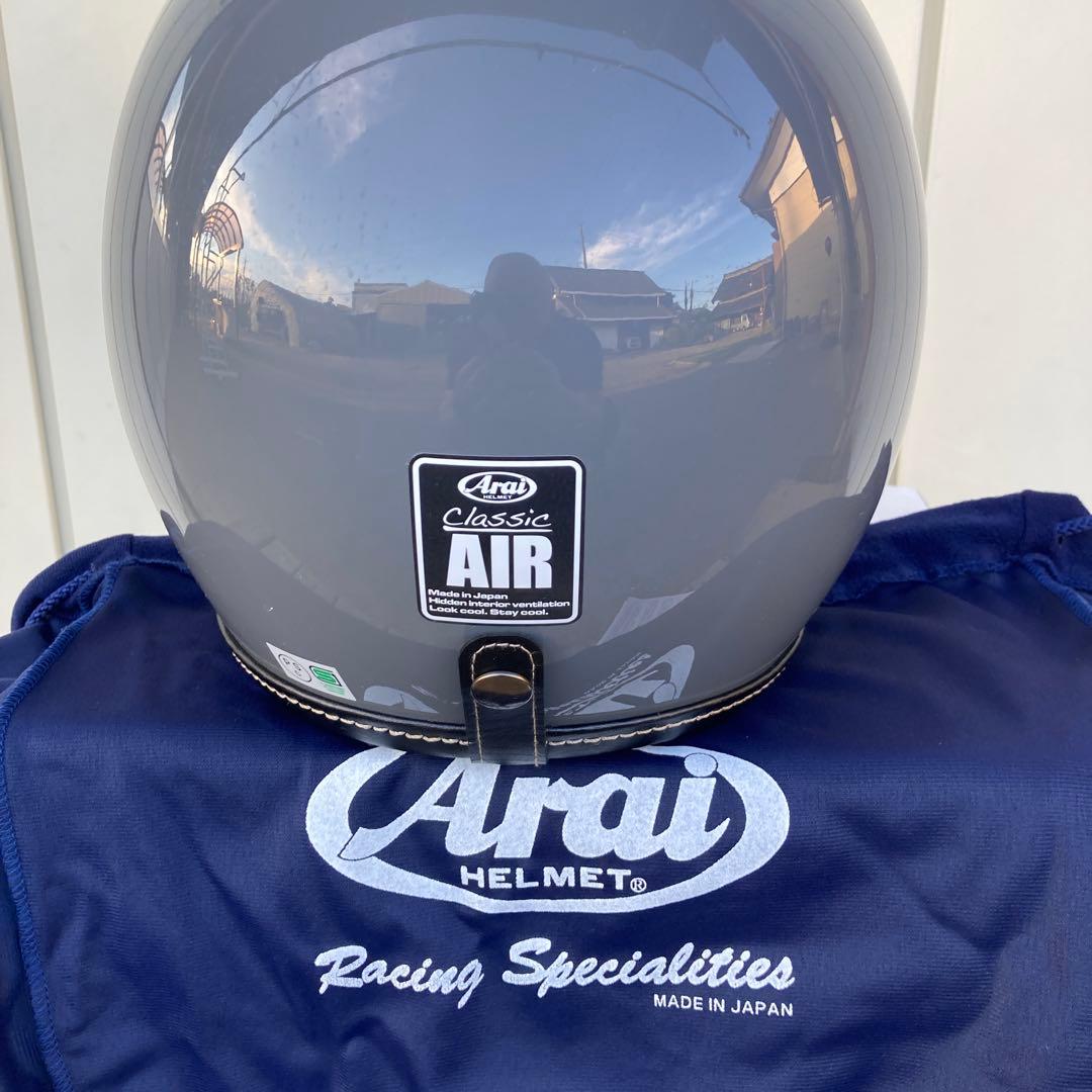 Arai クラシックAIR ヘルメット モダングレー 59-60★23年製中古品