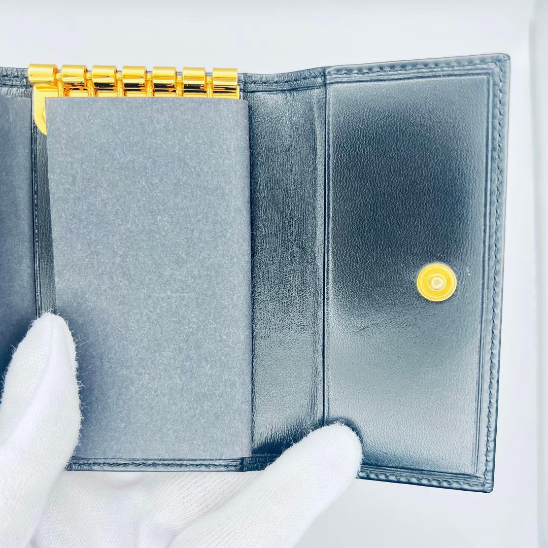 未使用品　カルティエ　パシャ　6連　キーケース　黒　ブラック　レザー