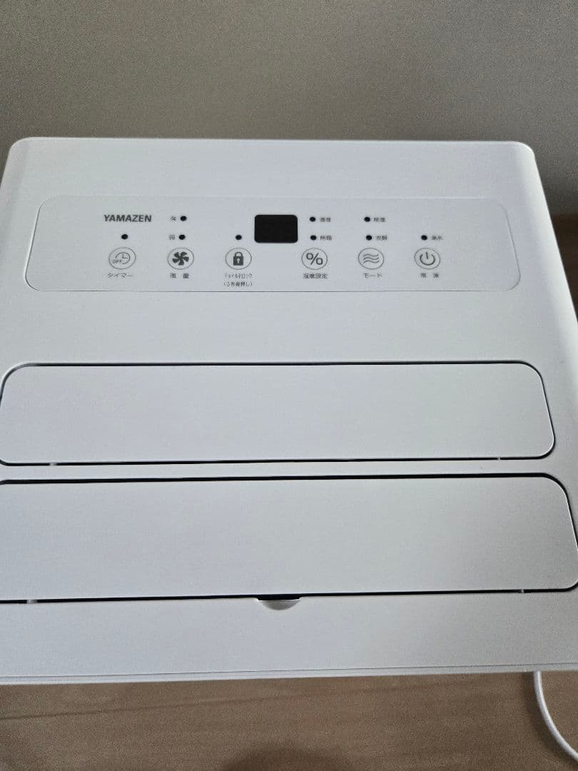 YDC-H60 ホワイト 除湿機　YAMAZEN　山善