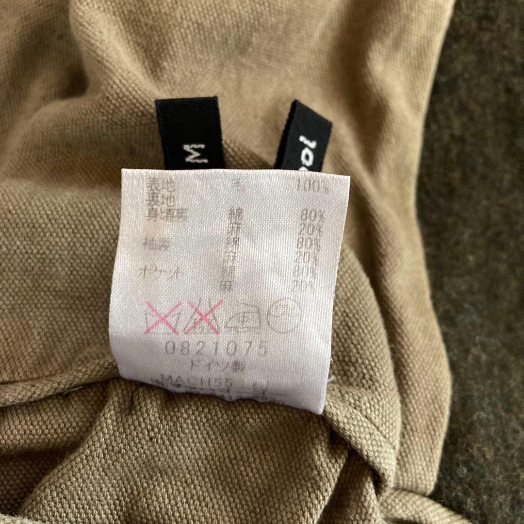 ド*イ様 frank leder ダブルウールコート