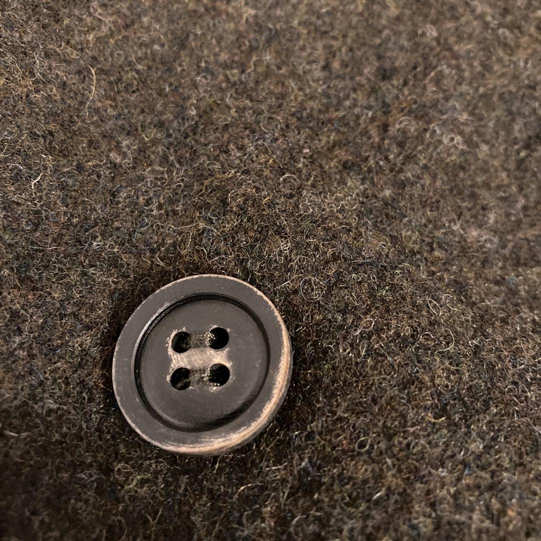 ド*イ様 frank leder ダブルウールコート