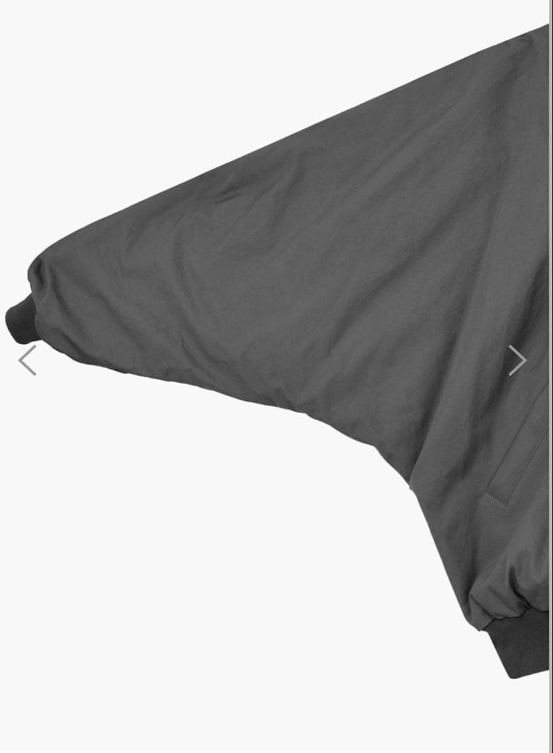 LAD MUSICIAN 24ss MA-1 黒 46 ラッドミュージシャン