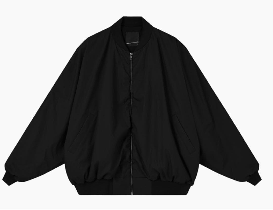 LAD MUSICIAN 24ss MA-1 黒 46 ラッドミュージシャン