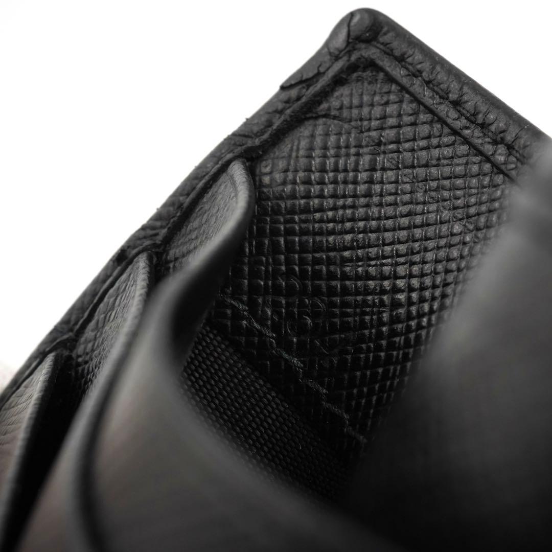 ✨未使用に近い✨　PRADA 札入れ　マネークリップ　サフィアーノ　折り財布