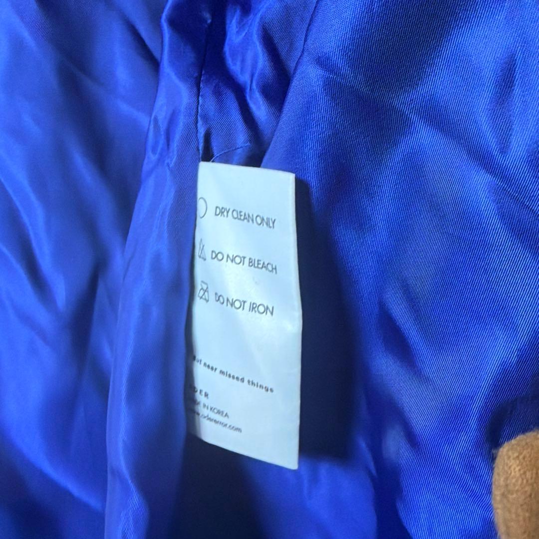 Adererror チェスターコート キャメル A1