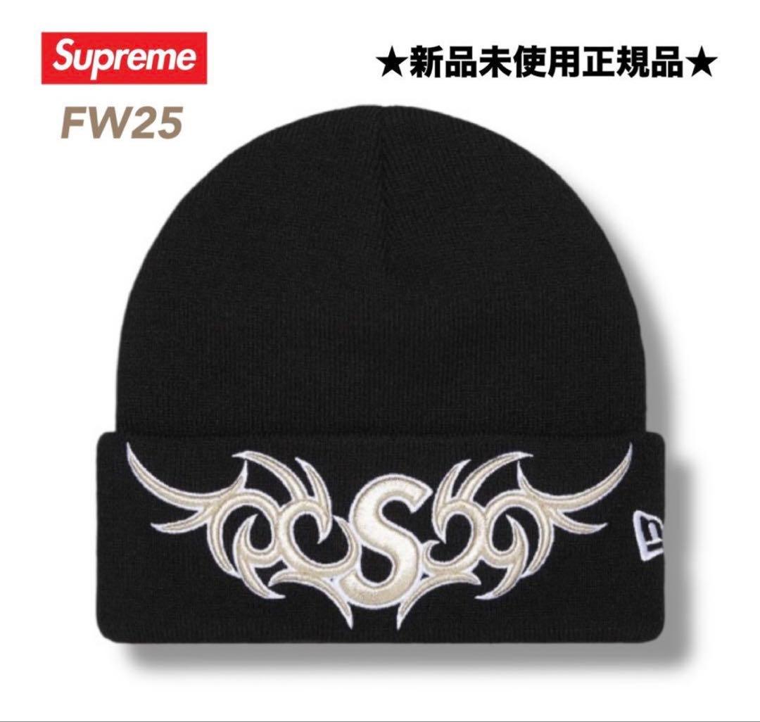 ★新品未使用正規品★ Supreme ビーニー Ｓロゴ