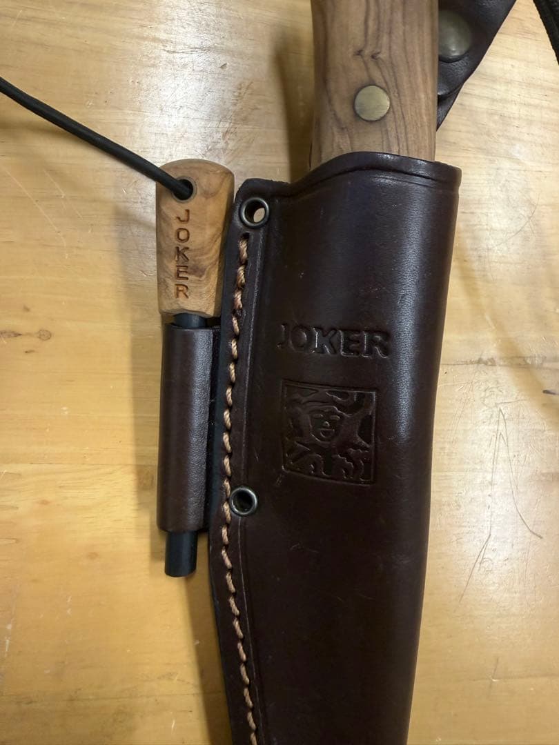 ジョーカー エンバー スカンジエッジ ブッシュクラフトナイフ