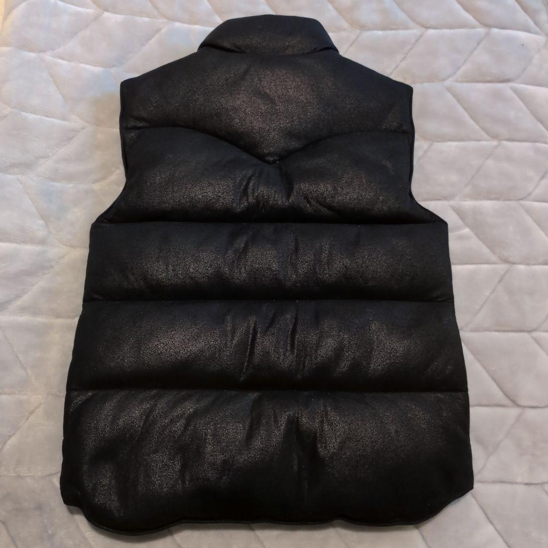 DENIM&SUPPLY デニムアンドサプライ ダウンベスト XS-S艶黒系
