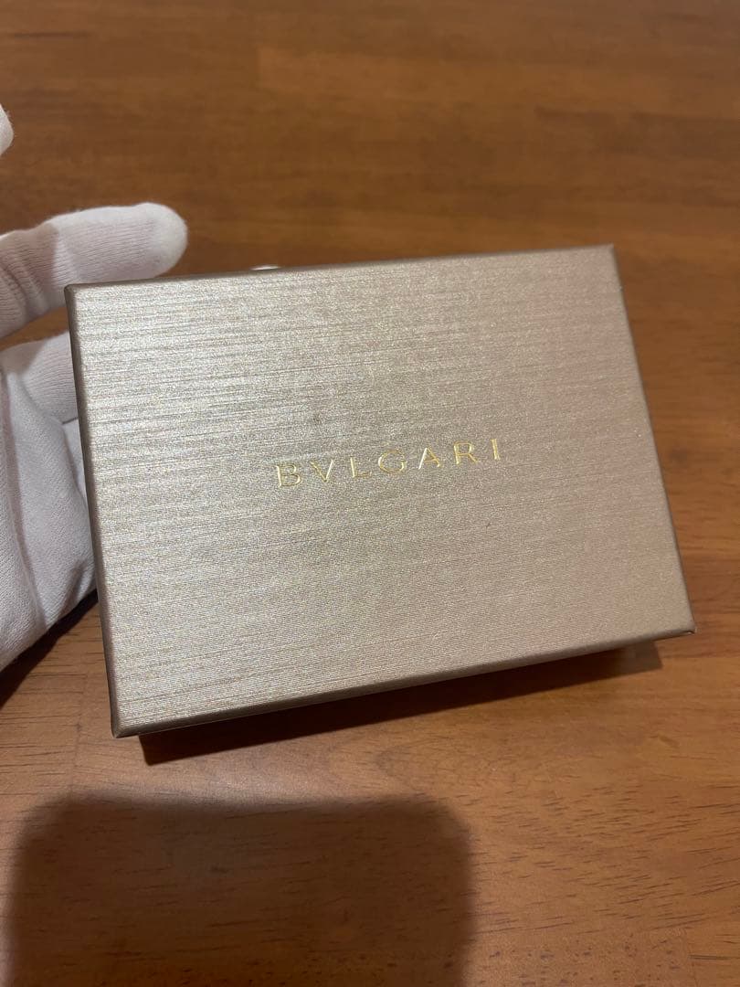 新品　ブルガリ 革 6本 グレインレザー スモールキーホルダー