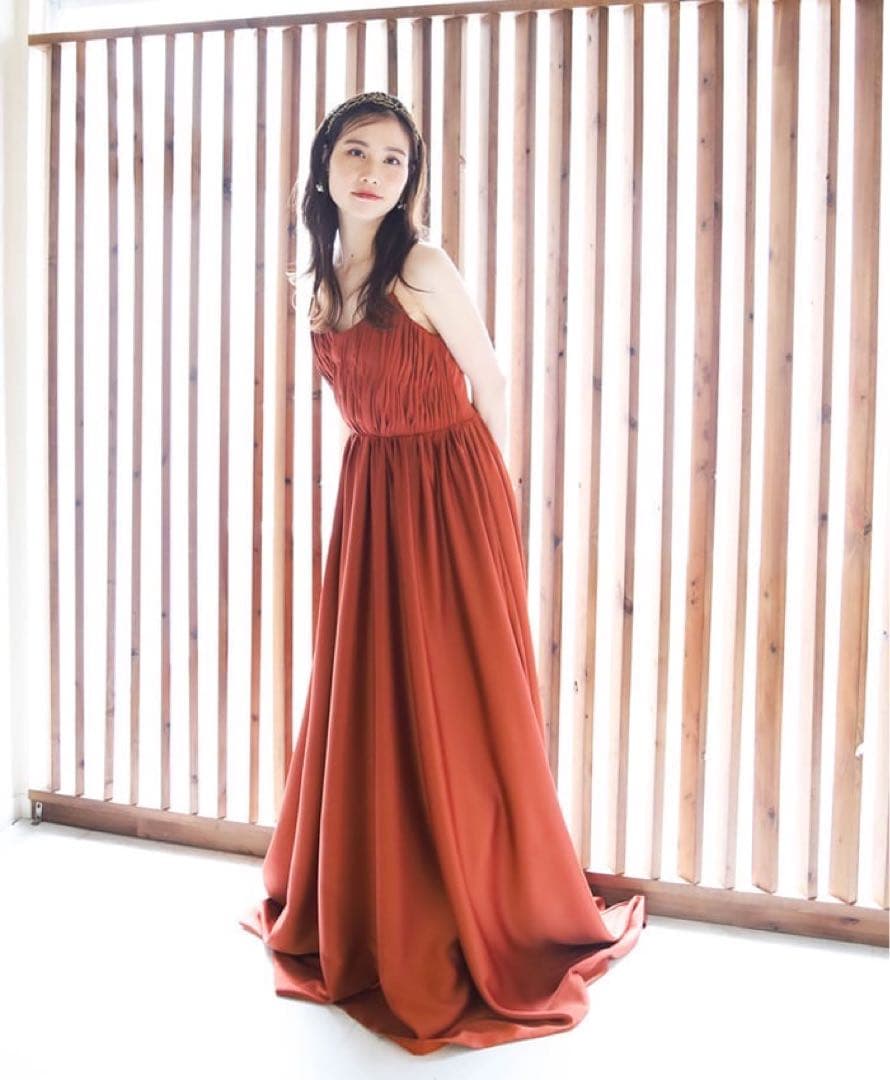 THE URBAN BLANCHE アーバンブランシュ　テラコッタドレス