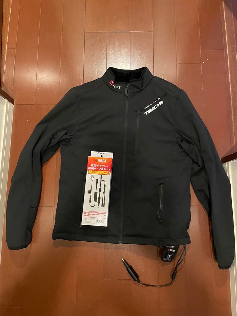 s*n様 TAICHI電熱e-HEATインナー ジャケットとバッテリー接続ケーブ