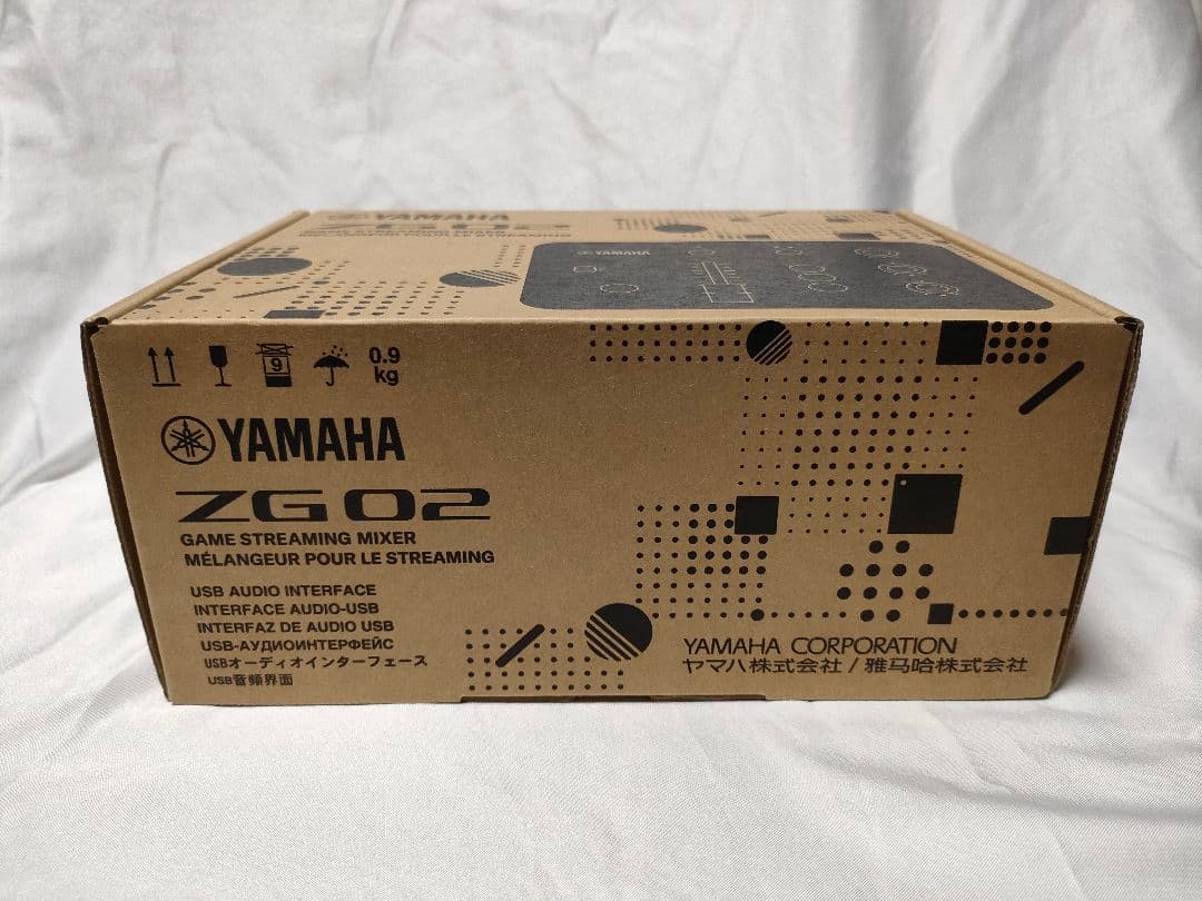 YAMAHA 配信用オーディオミキサー ゲームストリーミングミキサー ZG02