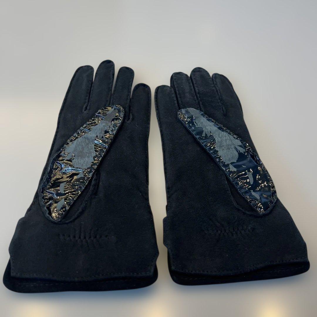 a*i様 GUCCIブラック手袋