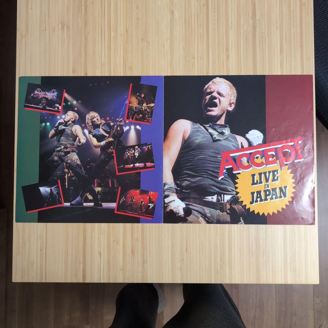 洋楽 ACCEPT / ACCEPT LIVE IN JAPAN LP