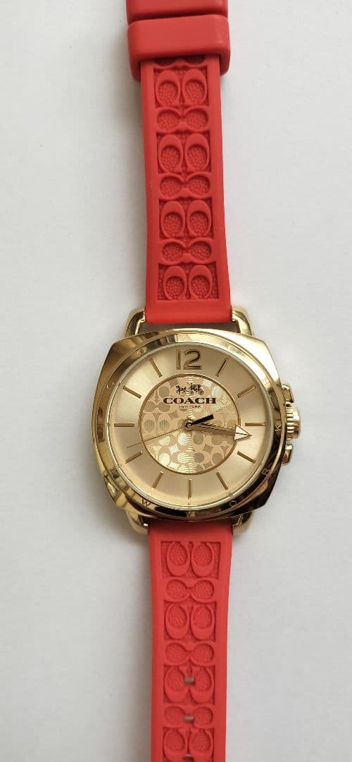 ♥COACH 腕時計　ヤギさま専用　　クオーツ動作良好　おしゃれ。