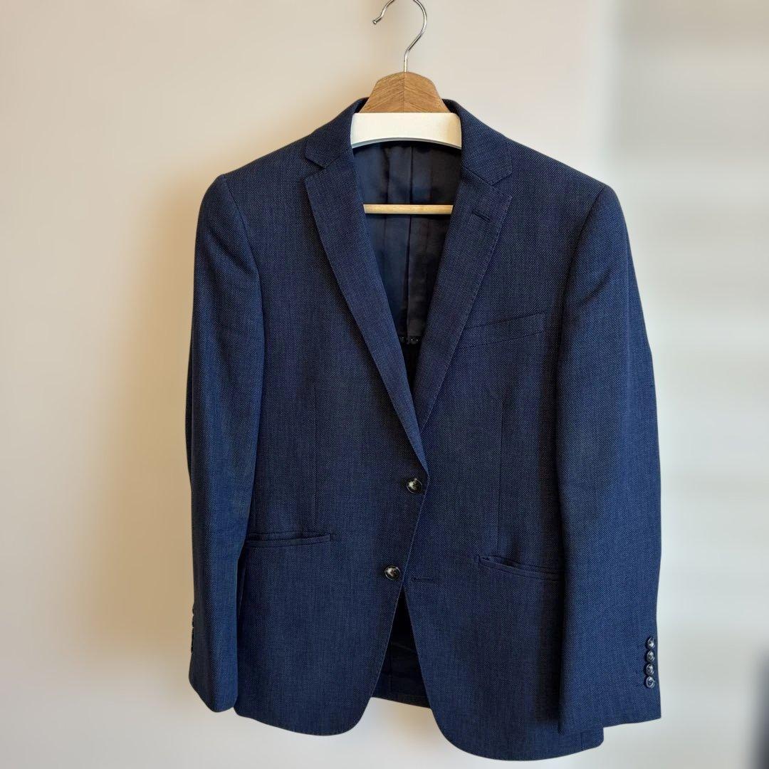 SUIT SELECT スーツY4 （ネイビー[半年使用]、グレー[未使用]）