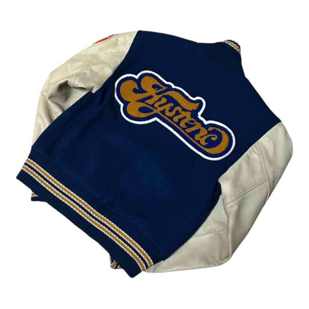 中古 90s USA製 Hysterics 666 袖レザー スタジャン 34